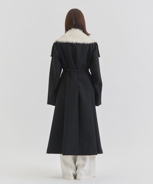 HARUNOBUMURATA/ハルノブムラタ】KELLY/ビッグカラーファーロング