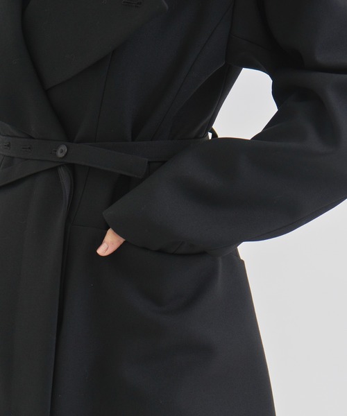 HARUNOBUMURATA/ハルノブムラタ】KELLY/ビッグカラーファーロング