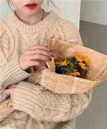 ammy.（エイミードット）の「【 ammy. / エイミードット 】 カジュアル 編み込みデザイン ニット セーター（ニット/セーター）」