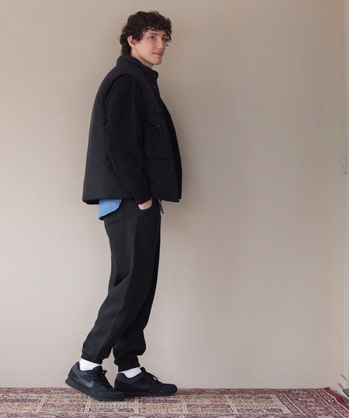 coca(coca)(コカ)の「バルキー裏起毛ジョガーパンツ(その他パンツ・メンズ・ライトグレー/ブラック・L/M/XL)」の8枚目の写真