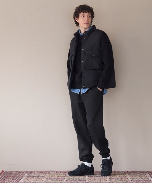 coca(coca)(コカ)の「バルキー裏起毛ジョガーパンツ(その他パンツ・メンズ・ライトグレー/ブラック・L/M/XL)」の7枚目の写真