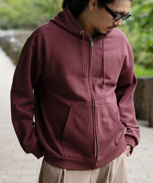 VENCEEXCHANGE（ヴァンスエクスチェンジ）の「マキシマムウェイトジップパーカー（パーカー・メンズ・ブルー/ブラック/レッド/ライトグレー・L/M）」の22枚目の写真