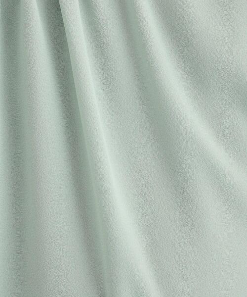 DRESKIP（ドレスキップ）の「◆あったか裏地 ハイネックブラウス【SHOO WARM】（シャツ/ブラウス・レディース・ナチュラル/ホワイト系3/グリーン系/ネイビー系・04/03/02）」の5枚目の写真