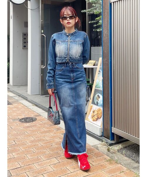 EVRIS(エヴリス)の「リボンモチーフバイカラーハンドBAG(ハンドバッグ・レディース・ブラウン/ブルー・FREE)」の11枚目の写真