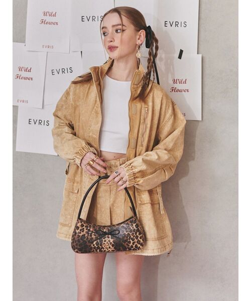 EVRIS(エヴリス)の「リボンモチーフバイカラーハンドBAG(ハンドバッグ・レディース・ブラウン/ブルー・FREE)」の19枚目の写真