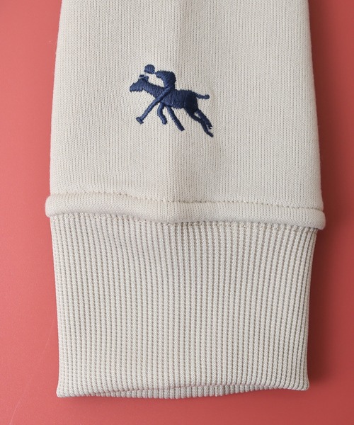 POLOCHAMPS(ポロチャンプス)の「POLOCHAMPS オーバーサイズ裏起毛トレーナー KIDS(スウェット・キッズ・杢グレー/ダークグリーン/チャコールアッシュ/ネイビー/グレイッシュベージュ/ブラック・140/150/160/110/120/130)」の15枚目の写真