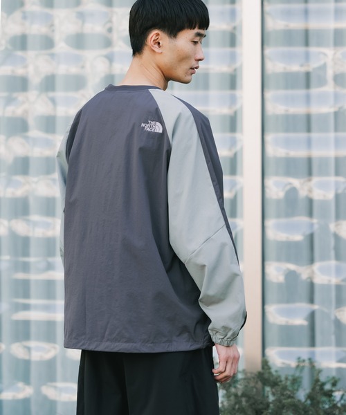 ノースフェイス 限定TEAMKOREA ピステ ナイロン 長袖 新品 XLサイズ