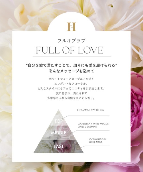 【新品未使用】Herlipto 香水　FULL OF LOVE Eau de Parfum - FULL OF LOVE -