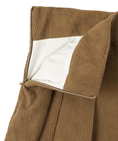 dispark(ディスパーク)の「DISPARK/ベルト付きコーデュロイミニスカパン(スカート・レディース・ベージュ/ブラック・FREE)」の20枚目の写真