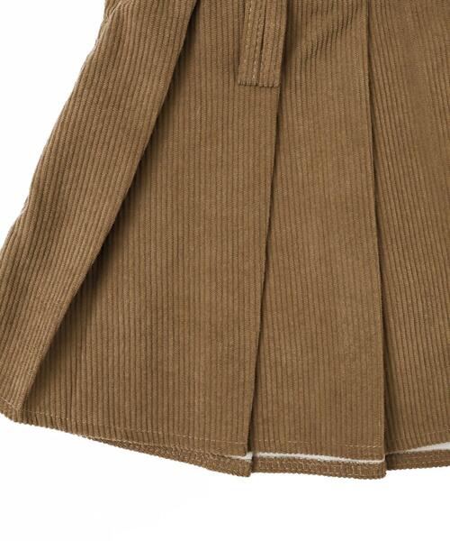 dispark(ディスパーク)の「DISPARK/ベルト付きコーデュロイミニスカパン(スカート・レディース・ベージュ/ブラック・FREE)」の21枚目の写真