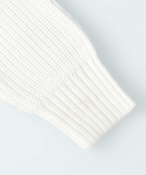 セール】ケーブルバイカラークルーニット（ニット/セーター）｜Right