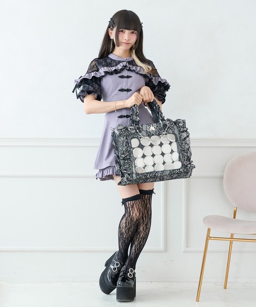 オーロラレースBIG姫痛バ/地雷系 量産型（ショルダーバッグ