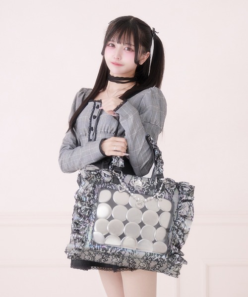 Pal elfy オーロラレースBig姫痛バ/地雷系 量産型 ZOZOTOWN オーロラレースBIG姫痛バ/地雷系 量産型（ショルダーバッグ）｜Pal