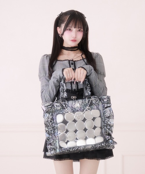 Pal elfy オーロラレースBig姫痛バ/地雷系 量産型 ZOZOTOWN オーロラレースBIG姫痛バ/地雷系 量産型（ショルダーバッグ）｜Pal