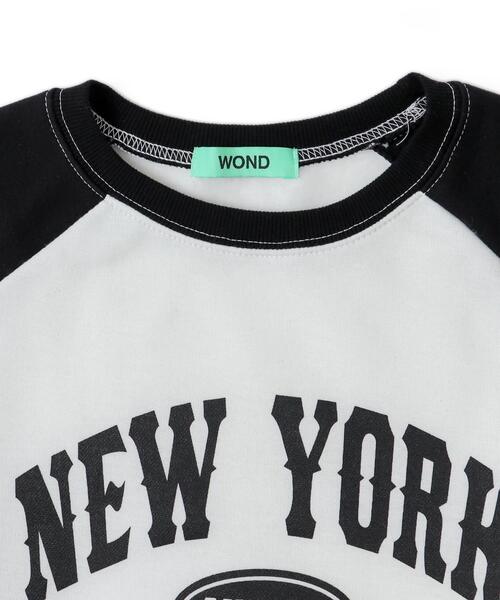 WOND(ウォンド)の「WEGO/NewYork裏起毛スウェット(スウェット・レディース・ブラック/ワイン・FREE)」の14枚目の写真