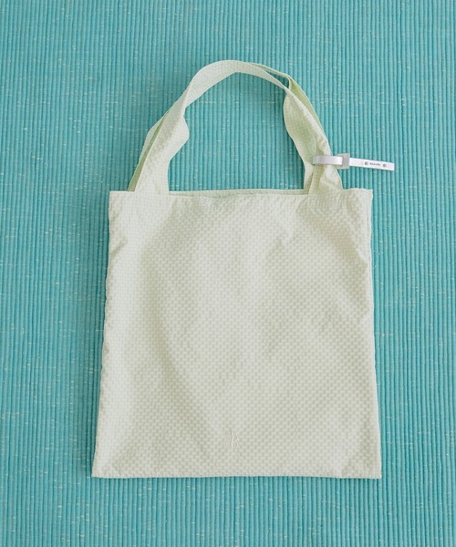 Beau're(ヴュレ)の「BEAURE ヴュレ 撥水 ロゴ刺繍入り チェック柄 トート(トートバッグ・レディース・ライム/レッド/ブラック/ライラック・FREE)」の1枚目の写真