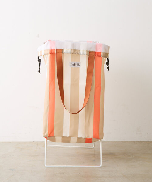 BIRTHDAY BAR（バースデイバー）の「【SAHIR サヒール】Laundry basket　ランドリーバスケット（ランドリーグッズ・レディース・ブルー系その他/オレンジ・0）」の5枚目の写真