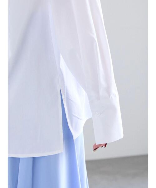 Te chichi（テチチ）の「ケミカルレースカラーシャツブラウス（シャツ/ブラウス・レディース・サックスブルー/ブラック/オフホワイト・F）」の12枚目の写真