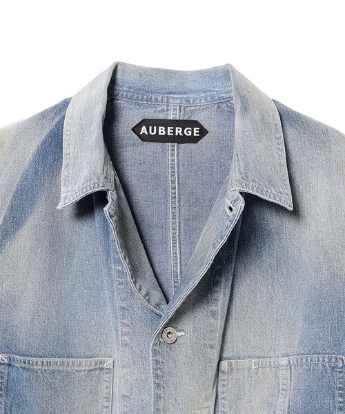 AUBERGE / DINO BL デニムカバーオール（ブルゾン）｜AUBERGE