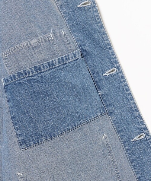 美品✨ AUBERGE オーベルジュ DINO BL デニムカバーオール 42 AUBERGE（オーベルジュ） ブルゾン アウター AUBERGE / DINO BL デニム