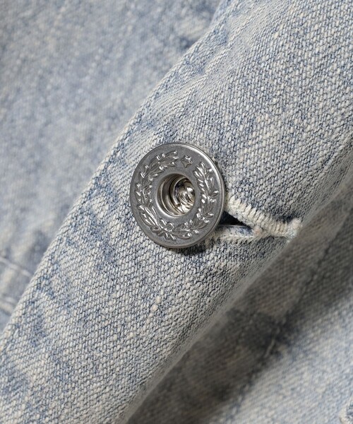 AUBERGE（オーベルジュ）の「AUBERGE / DINO BL デニムカバーオール（ブルゾン・メンズ・インディゴブルー・40/38/42/44）」の14枚目の写真