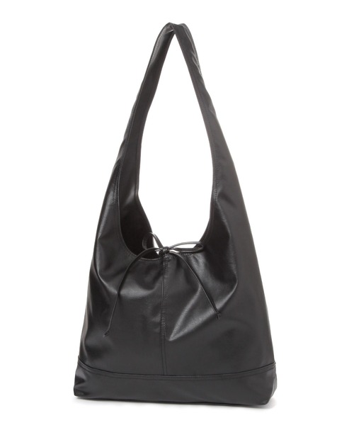 LAKOLE（ラコレ）の「ソフトトライアングルトートバッグ / 319966（トートバッグ・レディース・ライトブラウン/オフホワイト/ブラック・FREE）」の5枚目の写真