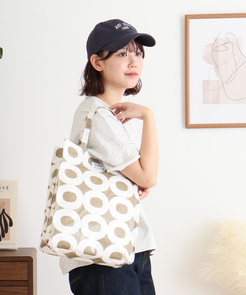 ROOTOTE（ルートート）の「ROOTOTE　ラミネート加工トートBAG（トートバッグ・レディース・B/C/A/レッド系その他/ピンク系/ホワイト系/イエロー系・FREE）」の19枚目の写真