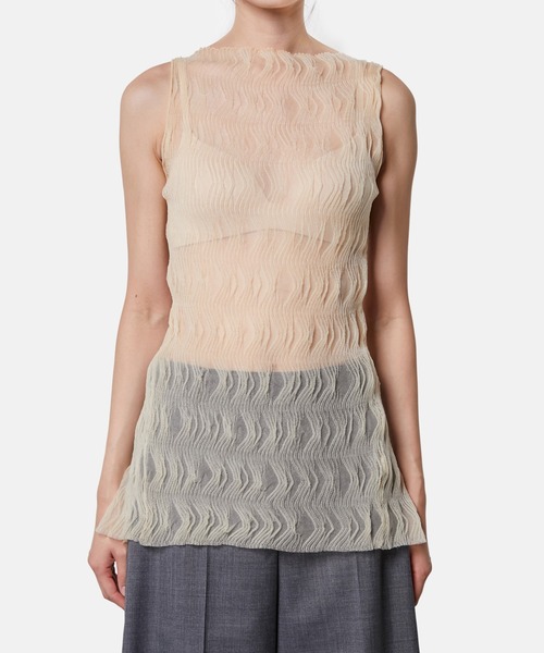 ニット セーター ウェーブパターンニットトップス / Wave Pattern Knit Tops レディース セール】ウェーブパターンニットトップス / Wave Pattern Knit