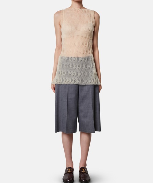 ニット セーター ウェーブパターンニットトップス / Wave Pattern Knit Tops レディース セール】ウェーブパターンニットトップス / Wave Pattern Knit