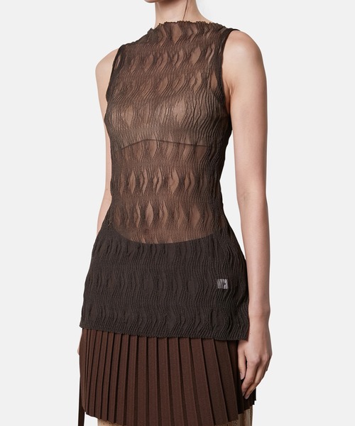 ニット セーター ウェーブパターンニットトップス / Wave Pattern Knit Tops レディース セール】ウェーブパターンニットトップス / Wave Pattern Knit
