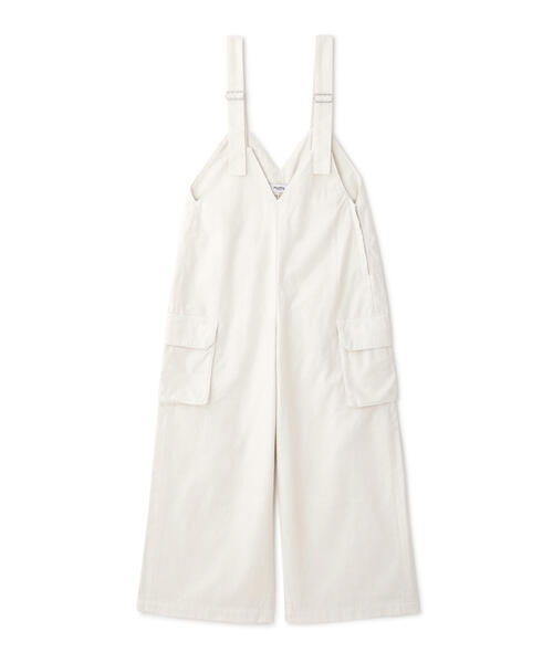 Healthy denim(ヘルシーデニム)の「【Healthy DENIMコラボ】オーバーオール(サロペット/オーバーオール・レディース・ホワイト系その他/ネイビー・MEDIUM)」の6枚目の写真