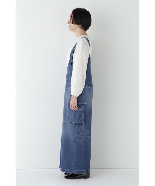 Healthy denim(ヘルシーデニム)の「【Healthy DENIMコラボ】オーバーオール(サロペット/オーバーオール・レディース・ホワイト系その他/ネイビー・MEDIUM)」の17枚目の写真