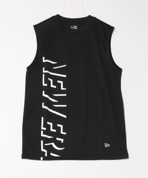 NEW ERA（ニューエラ）の「NEW ERA/ニューエラ タンクトップ ブランドロゴ 14410164/14410166（タンクトップ・メンズ・ホワイト/ブラック・M/L/XL）」の4枚目の写真