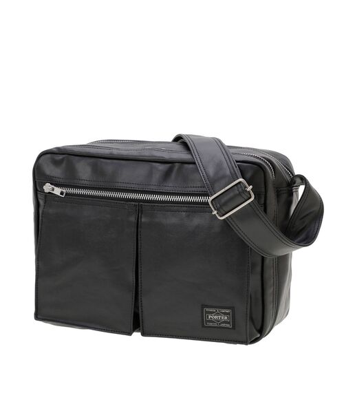 PORTER(ポーター)の「フリースタイル ショルダーバッグ(L)(ショルダーバッグ・メンズ・イエロー/ブラウン/ブラック・FREE)」の2枚目の写真