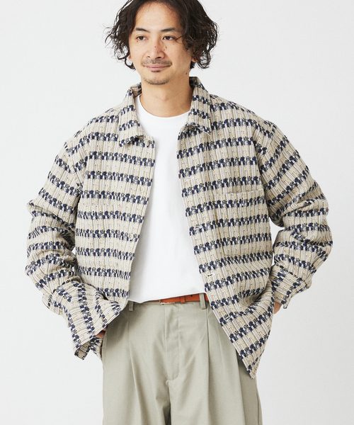 CPOシャツジャケット　journal standard relume JOURNAL STANDARD relume シャツ ファンシーツイード CPOシャツ
