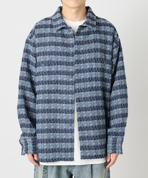 CPOシャツジャケット　journal standard relume セール】ファンシーツイード CPOシャツジャケット（シャツ