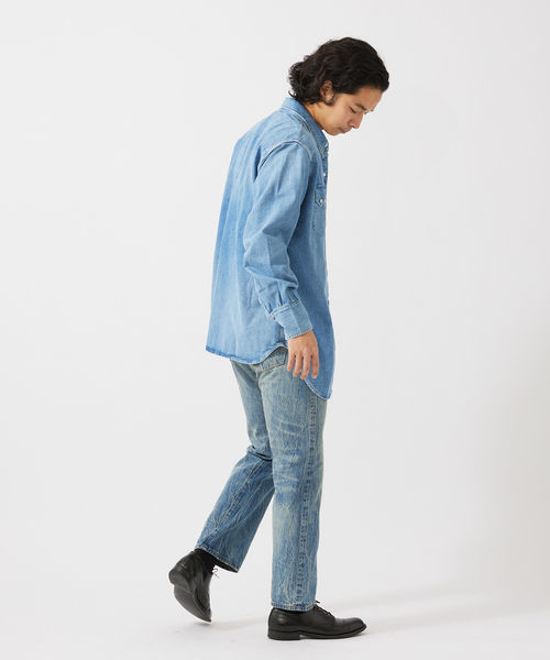 LEVI'S VINTAGE CLOTHING(リーバイスビンテージクロージング)の「LEVI'S(R) VINTAGE CLOTHING/リーバイス SHORTHORN SAWTOOTH INDIGO COSMOS(シャツ/ブラウス・メンズ・ブルー系その他・X-SMALL/SMALL/MEDIUM/X-LARGE)」の14枚目の写真