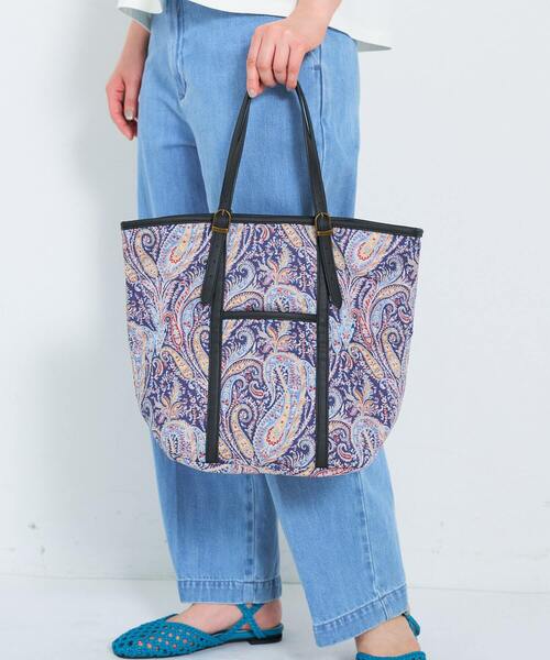 ADIEU TRISTESSE(アデュートリステス)の「トートバッグ(トートバッグ・レディース・ブルー系その他/ナチュラル・FREE)」の1枚目の写真