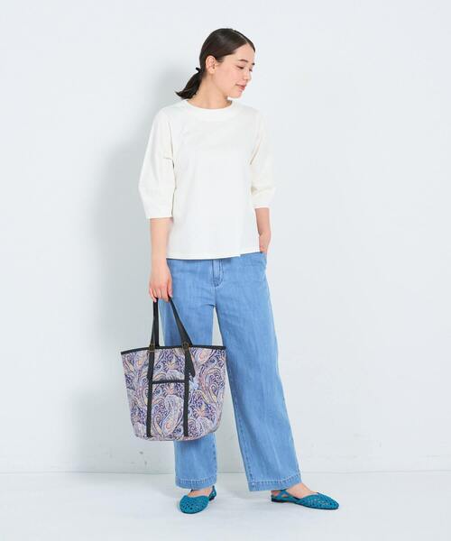 ADIEU TRISTESSE(アデュートリステス)の「トートバッグ(トートバッグ・レディース・ブルー系その他/ナチュラル・FREE)」の9枚目の写真