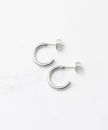 【RS】【Stainless】 Half Hoop Pierce 15mm-ハーフ フープピアス