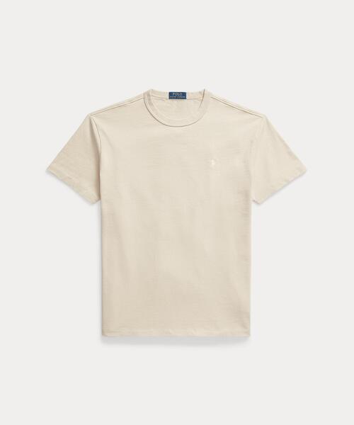 POLO RALPH LAUREN(ポロ ラルフ ローレン)の「クラシック フィット ジャージー クルーネック Tシャツ(Tシャツ/カットソー・メンズ・グレー系・L/M/S/XL/XS/XXL)」の1枚目の写真