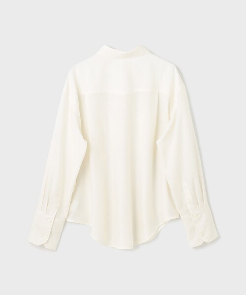 GRACE CONTINENTAL（グレースコンチネンタル）の「シアー2wayウエスタンシャツ（シャツ/ブラウス・レディース・キナリ/ベージュ/ブラック・36/38）」の13枚目の写真