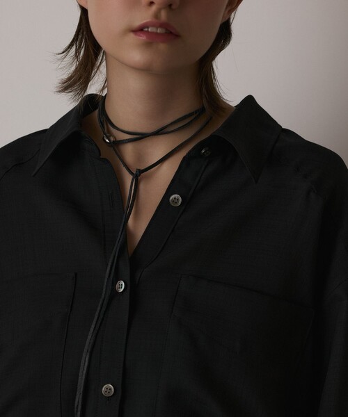 セール】シアー2wayウエスタンシャツ（シャツ/ブラウス）｜GRACE