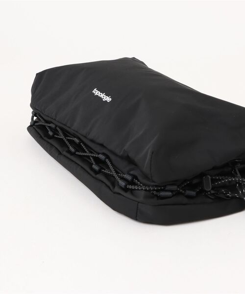 topologie ボディバッグ 黒 Topologie（トポロジー）の「Topologie/トポロジー/Bottle Sacoche