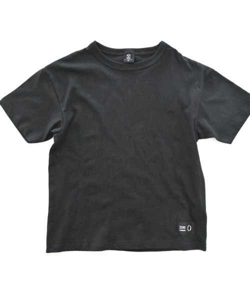 ZERO standerd(ゼロスタンダード)の「zero standard/ゼロスタンダード BASIC Tシャツ(Tシャツ/カットソー・キッズ・オフホワイト/グレー/ネイビー/アイボリー/チャコールグレー/ブラック/ベージュ・110cm/100cm/120cm/130cm/150cm/160cm/140cm)」の21枚目の写真