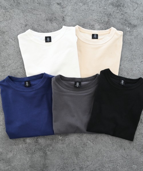 ZERO standerd(ゼロスタンダード)の「zero standard/ゼロスタンダード BASIC Tシャツ(Tシャツ/カットソー・キッズ・オフホワイト/グレー/ネイビー/アイボリー/チャコールグレー/ブラック/ベージュ・110cm/100cm/120cm/130cm/150cm/160cm/140cm)」の18枚目の写真