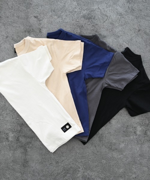 ZERO standerd(ゼロスタンダード)の「zero standard/ゼロスタンダード BASIC Tシャツ(Tシャツ/カットソー・キッズ・オフホワイト/グレー/ネイビー/アイボリー/チャコールグレー/ブラック/ベージュ・110cm/100cm/120cm/130cm/150cm/160cm/140cm)」の17枚目の写真
