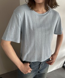 アイレット クルーネックtee（セットアップ対応）