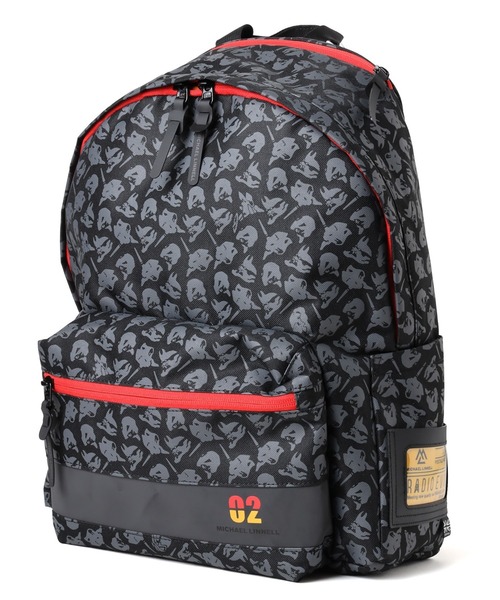 RADIO EVA(ラヂオエヴァ)の「RADIO EVA A269 RADIO EVA×MICHAEL LINNELL DAYPACK(バックパック/リュック・メンズ・パープル/レッド/ネイビー・FREE)」の3枚目の写真