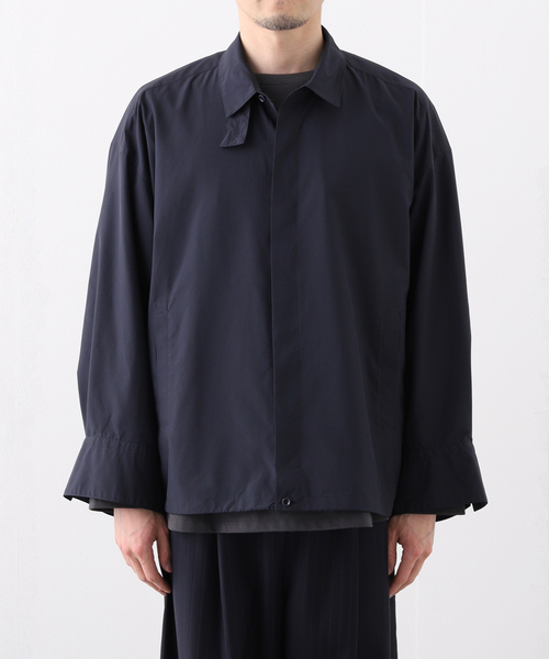 CALMER（カルメール）の「CALMER (カルメール) 別注 KEMIRA JACKET（シャツ/ブラウス・メンズ・アイボリー/ネイビー・FREE）」の6枚目の写真